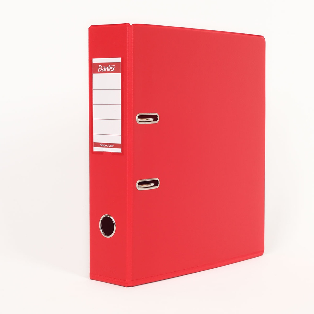 Bantex PVC Lever Arch File A4 70mm (red) Programit (Pty) Ltd
